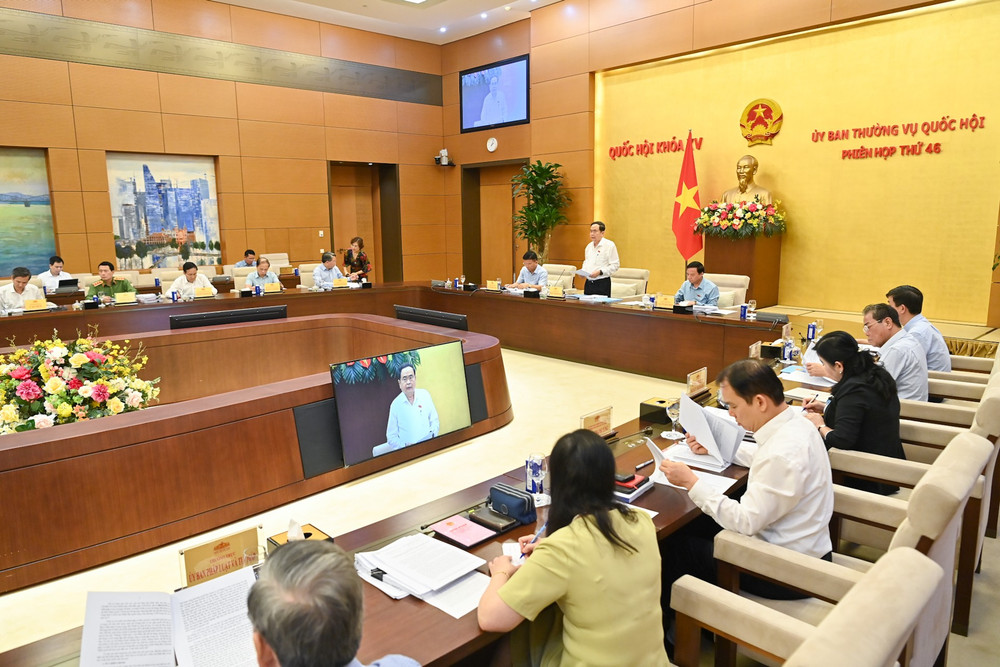Quang cảnh phiên họp tại Nhà Quốc hội. (Ảnh: Duy Linh) bnd-5460.jpg