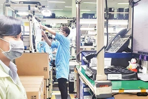 Hoạt động sản xuất tại Công ty TNHH Datalogic Việt Nam, Khu Công nghệ cao Thành phố Hồ Chí Minh.