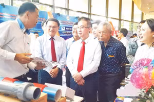 Phiên trưng bày công nghệ tại Trung tâm Khởi nghiệp sáng tạo Thành phố Hồ Chí Minh.