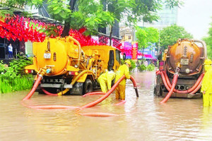 Tiếp tục đầu tư chống úng ngập cục bộ