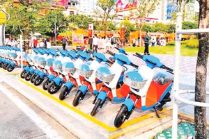 Xe đạp điện công cộng được kỳ vọng sẽ hạn chế ô nhiễm và thúc đẩy phát triển giao thông xanh tại Thành phố Hồ Chí Minh.