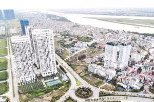 Trục sông Hồng được xác lập là trung tâm cảnh quan mới của Thủ đô Hà Nội (Ảnh ĐĂNG ANH)