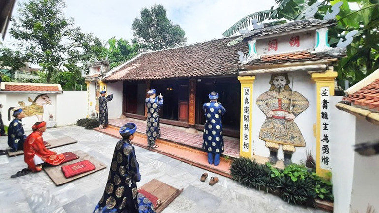 Tế lễ ở nhà thờ họ Nguyễn làng Bắc Thành (nay là xã Quan Thành, tỉnh Nghệ An). 142.jpg