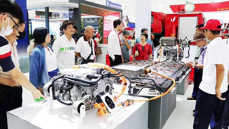 Nhiều doanh nghiệp đa dạng hóa thị trường và sản xuất xanh - những nền tảng cần thiết cho phát triển bền vững. Ảnh: ANH QUÂN 231.jpg