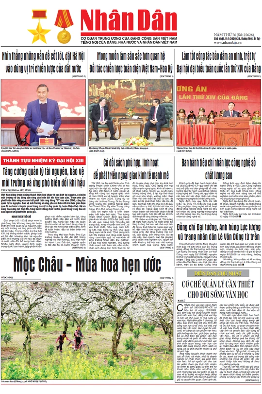 Báo Nhân Dân số 25626