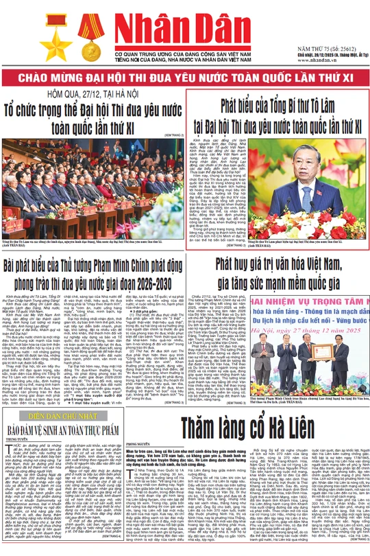Báo Nhân Dân số 25612