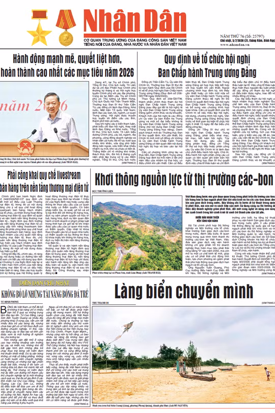 Báo Nhân Dân số 25797