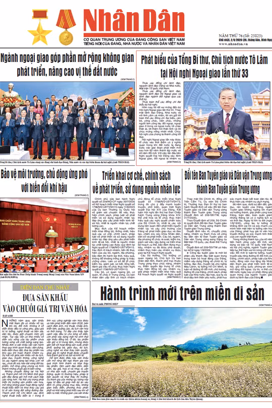 Báo Nhân Dân số 25825