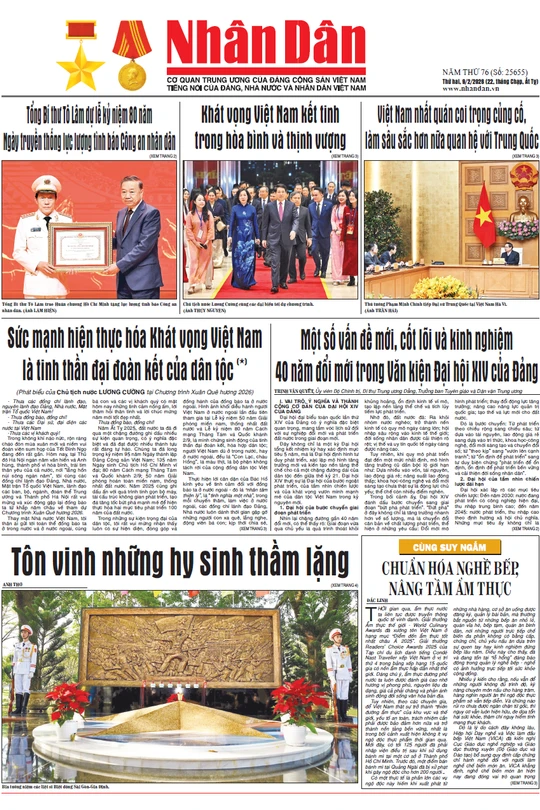 Báo Nhân Dân số 25655