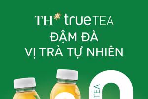 Trà không đường TH true TEA có hai hương vị: Trà xanh tự nhiên không đường và Trà hương đào tự nhiên không đường. 