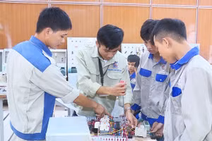 Đào tạo nghề ở Thanh Hóa, góp phần giảm hộ nghèo, phát triển kinh tế.