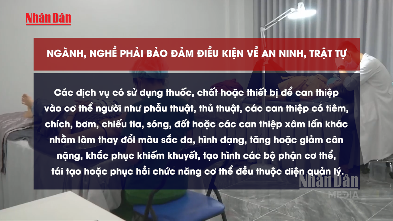 [Video] Từ 15/3, Công an cấp xã được cấp Giấy chứng nhận điều kiện an ninh, trật tự đối với nhiều ngành nghề