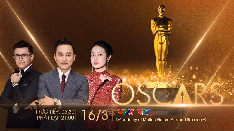 Lễ trao giải Oscars lần thứ 98 được truyền hình trực tiếp trên kênh VTV3, VTVgo. (Ảnh: VTV)