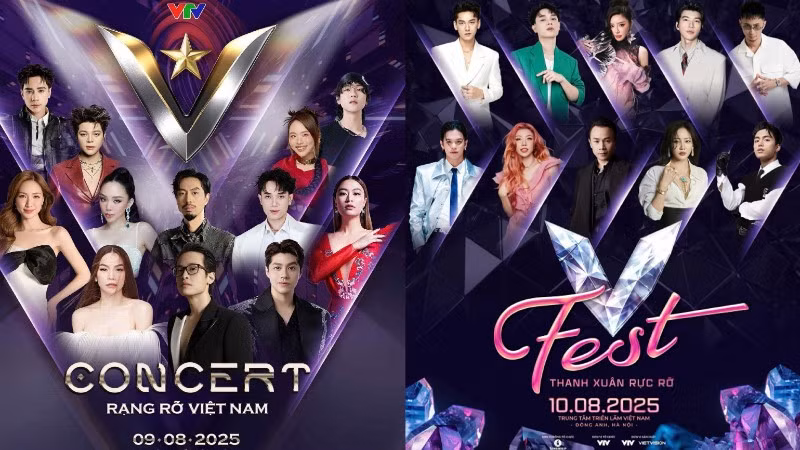 Hai chương trình quy tụ sự tham gia của nhiều nghệ sĩ được yêu thích. (Ảnh: VTV)