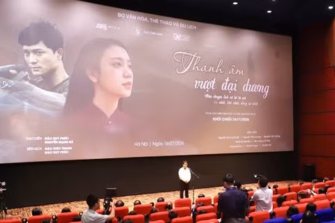 Quang cảnh buổi lễ ra mắt. (Ảnh: Bộ Văn hóa Thể thao và Du lịch cung cấp)