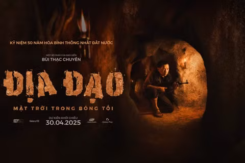 “Địa đạo - Mặt trời trong bóng tối” mở màn Đợt phim Kỷ niệm các ngày lễ lớn năm 2026