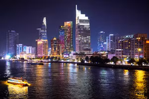 Thành phố Hồ Chí Minh đang vươn mình khẳng định vị thế mới. Ảnh | THẾ ANH