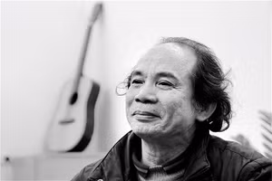 Chân dung nhà thơ, nhạc sĩ Nguyễn Trọng Tạo. Ảnh trong bài | NGUYỄN ĐÌNH TOÁN