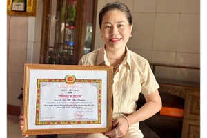 Nhiều bằng khen của các cấp, ngành là phần thưởng động viên chị Tạ Thị Thu Hương tiếp tục làm nhiều việc ý nghĩa cho cộng đồng.