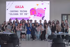 UPC đã tổ chức nhiều cuộc thi thu hút đông sự tham gia của sinh viên. Trong ảnh: các thành viên Ban tổ chức và sinh viên dự thi ULISER Tử tế năm 2024.