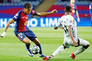 Yamal trở thành một siêu sao hàng đầu thế giới khi còn tuổi teen. Ảnh | REUTERS