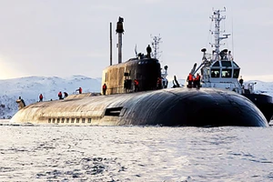 Một tàu ngầm hạt nhân của Nga.