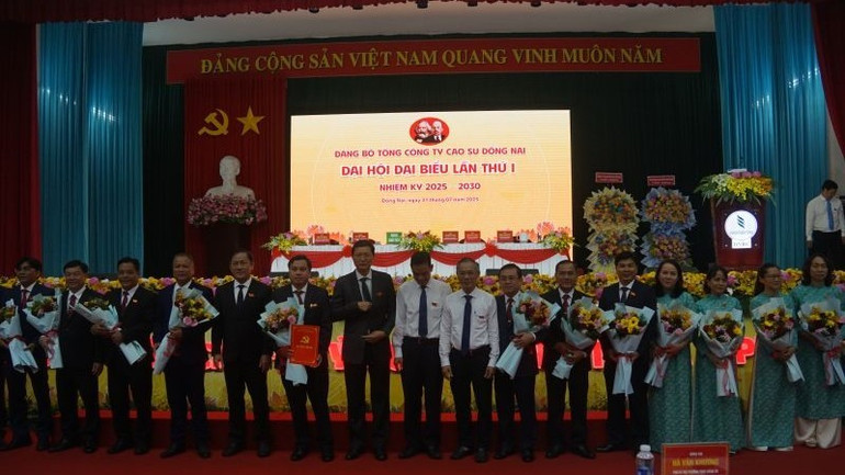 Ra mắt Ban Chấp hành Đảng Bộ Tổng Công ty Cao-su Đồng Nai nhiệm kỳ 2025–2030. h4-dai-hoi-cs-dong-nai.jpg