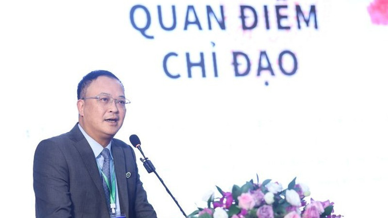 Chủ tịch Ủy ban Chứng khoán Nhà nước Bùi Hoàng Hải. h2-hoi-nghi-ck.jpg