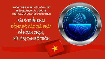 Triển khai đồng bộ các giải pháp để ngăn chặn, xử lý bị can bỏ trốn