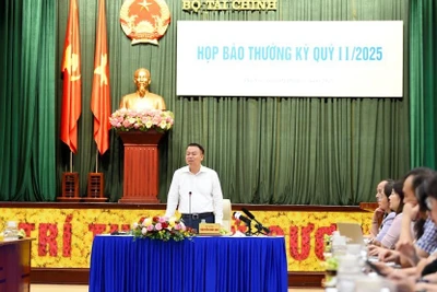 Họp Báo thường kỳ quý II, Bộ Tài chính.