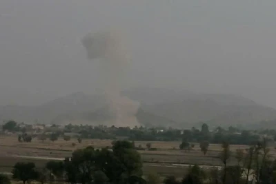 Vụ đánh bom liều chết xảy ra tại Tây Bắc Pakistan ngày 28/6. (Ảnh: nguồn X)