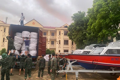 Cục Dự trữ Nhà nước hỗ trợ các tỉnh phòng chống, khắc phục hậu quả thiên tai.