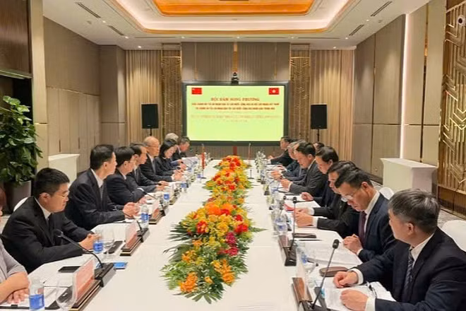 Quang cảnh buổi Hội đàm.