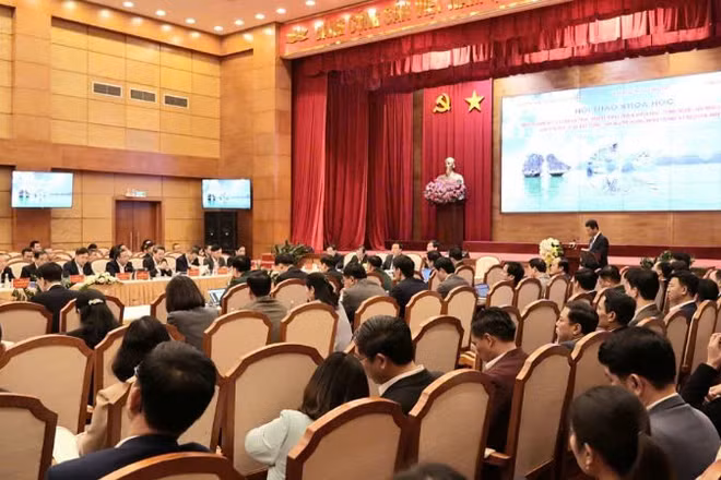 Quang cảnh hội thảo.