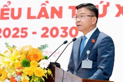 Đồng chí Lê Thành Long, Ủy viên Trung ương Đảng, Ủy viên Ban Thường vụ Đảng ủy Chính phủ, Phó Thủ tướng Chính phủ tới dự và phát biểu chỉ đạo Đại hội đại biểu lần thứ XI nhiệm kỳ 2025-2030 của Đảng bộ Agribank.