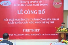 [Video] FireThief - Bước đột phá trong công nghệ chữa cháy pin Lithium của Việt Nam