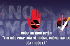 Cuộc thi trực tuyến “Tìm hiểu Luật Phòng, chống tác hại của thuốc lá” sẽ diễn ra từ ngày 19/11/2025 đến hết ngày 30/11/2025.