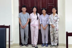 Khởi tố bị can và tạm giam bốn đối tượng về tội Sản xuất, buôn bán hàng giả là lương thực, thực phẩm.
