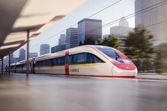 Hình ảnh minh họa thiết kế tàu tốc độ cao của VinSpeed.