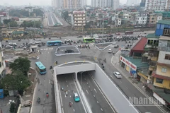 [Ảnh] Hà Nội tổ chức thông xe hầm chui Kim Đồng-Giải Phóng, từng bước giảm áp lực giao thông cửa ngõ phía nam