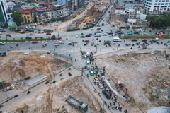 Nút giao Vành đai 1-đường Nguyễn Chí Thanh sẽ được xây dựng cầu vượt trực thông.