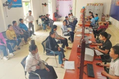 Trung tâm dịch vụ hành chính công xã Mường Chiên tỉnh Sơn La. 