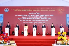 Khởi động các dự án năng lượng, công nghiệp trọng điểm của Vingroup tại Vũng Áng.
