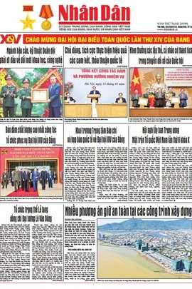 Báo Nhân Dân số 25630