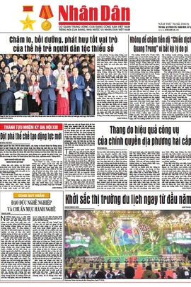 Báo Nhân Dân số 25618