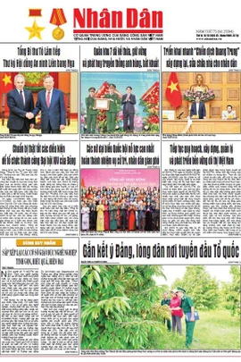 Báo Nhân Dân số 25594