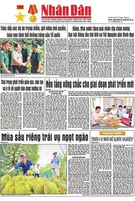 Báo Nhân Dân số 25613