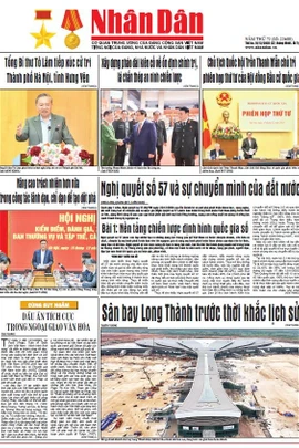 Báo Nhân Dân số 25600