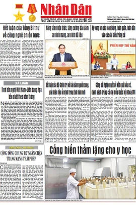 Báo Nhân Dân số 25693