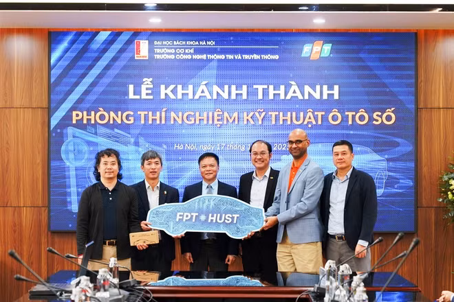  Mở phòng thí nghiệm, FPT và Đại học Bách khoa Hà Nội thúc đẩy đào tạo Kỹ sư chuyên sâu kỹ thuật ô-tô số. 